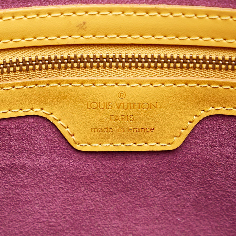 Louis Vuitton Yellow Epi Lussac