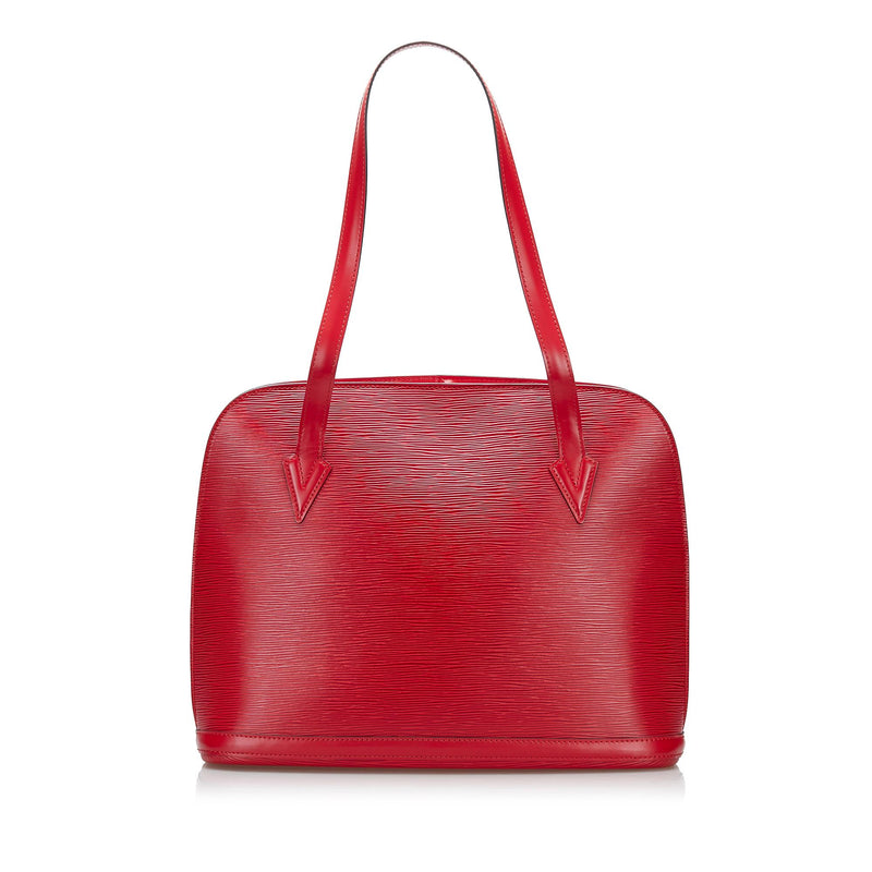 Louis Vuitton Lussac Tote Bag in Red Epi Leather - Louis Vuitton