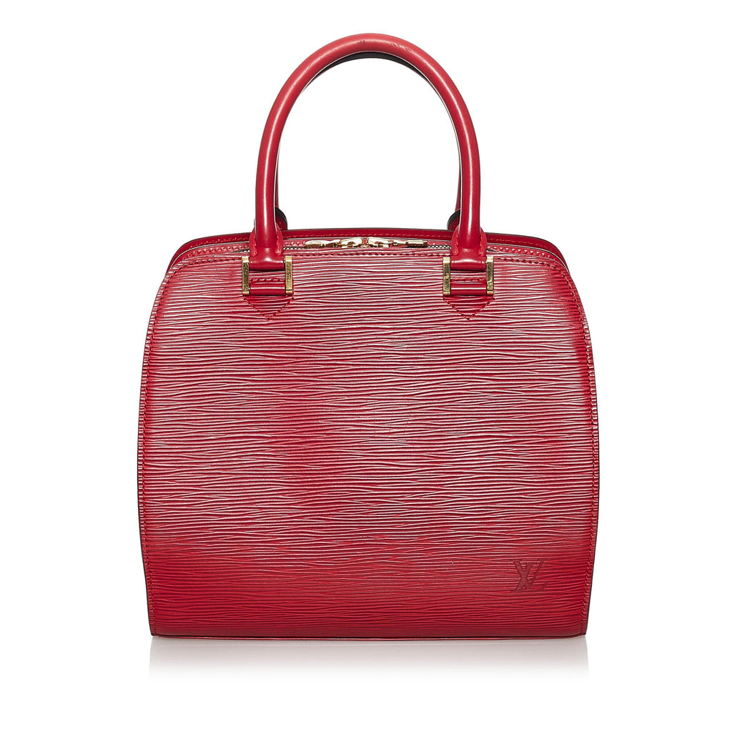 Louis Vuitton Red Electric Epi Leather Alma PM Louis Vuitton