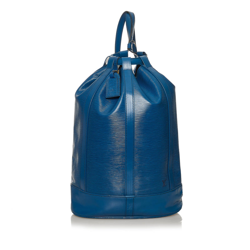 Louis Vuitton - Authenticated Crossbody Handbag - Metal Blue for Women, Good Condition