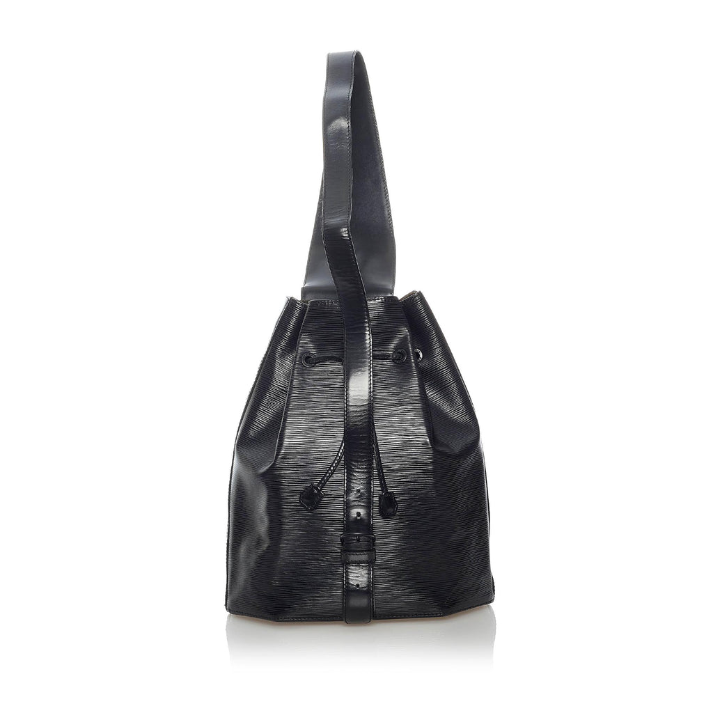 Louis Vuitton, Bags, Vintage Louis Vuitton Black Epi Leather Sac A Dos  Sling Backpack