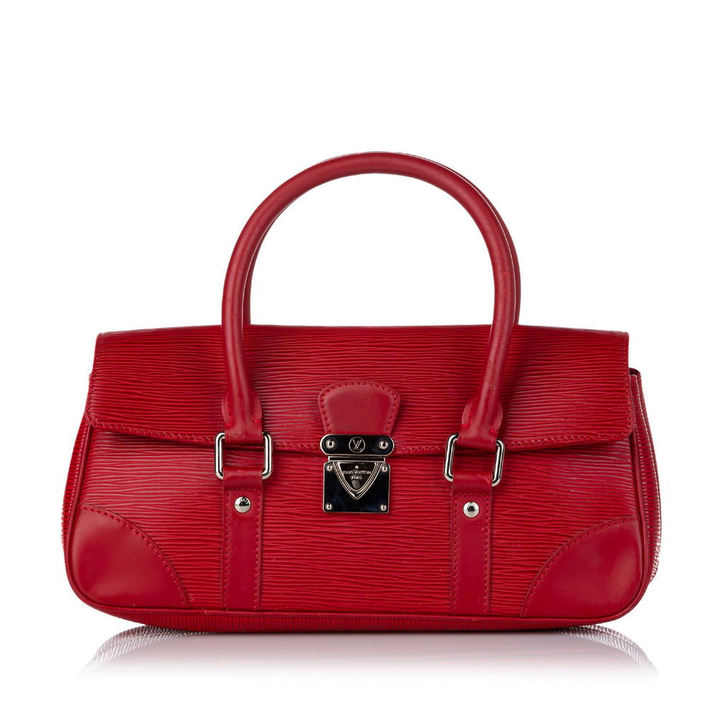 Louis Vuitton Red Epi Leather Segur PM Bag - Yoogi's Closet