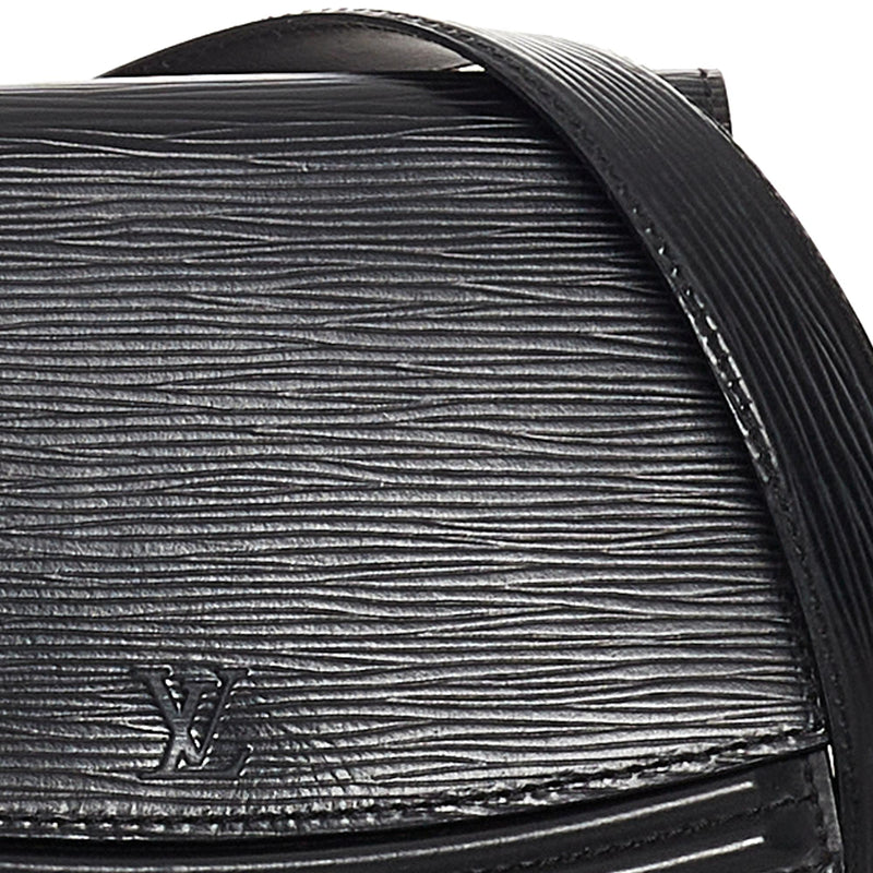 Louis Vuitton Louis Vuitton Tilsitt Black Epi Leather Shoulder