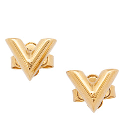 LV Essential V Stud Earrings