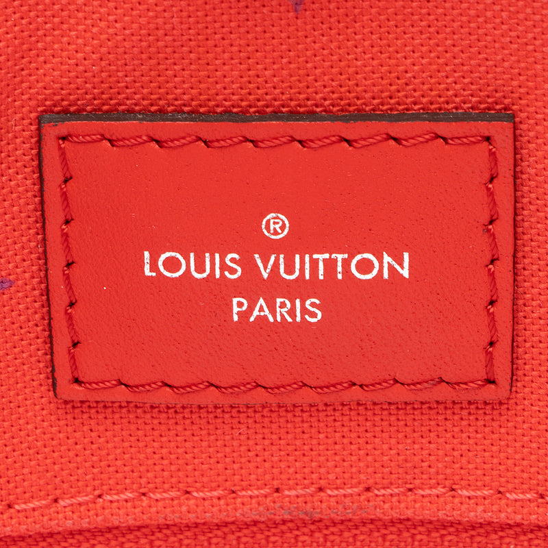 Louis Vuitton Virgil Abloh Arctic Monogram Zipped Pouch GM Story