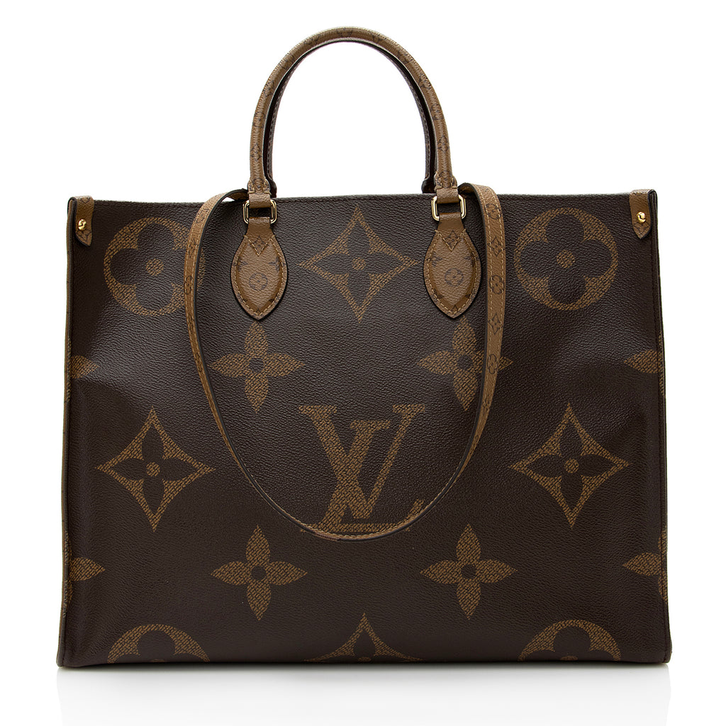 Louis Vuitton - Authenticated Triangle Handbag - Leather Brown Plain for Women, Good Condition