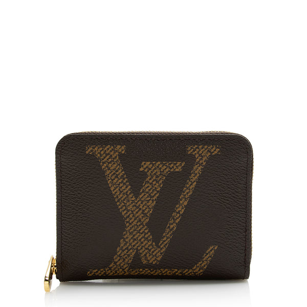 Louis Vuitton Giant Monogram Zippy Coin Purse (SHF-21819)