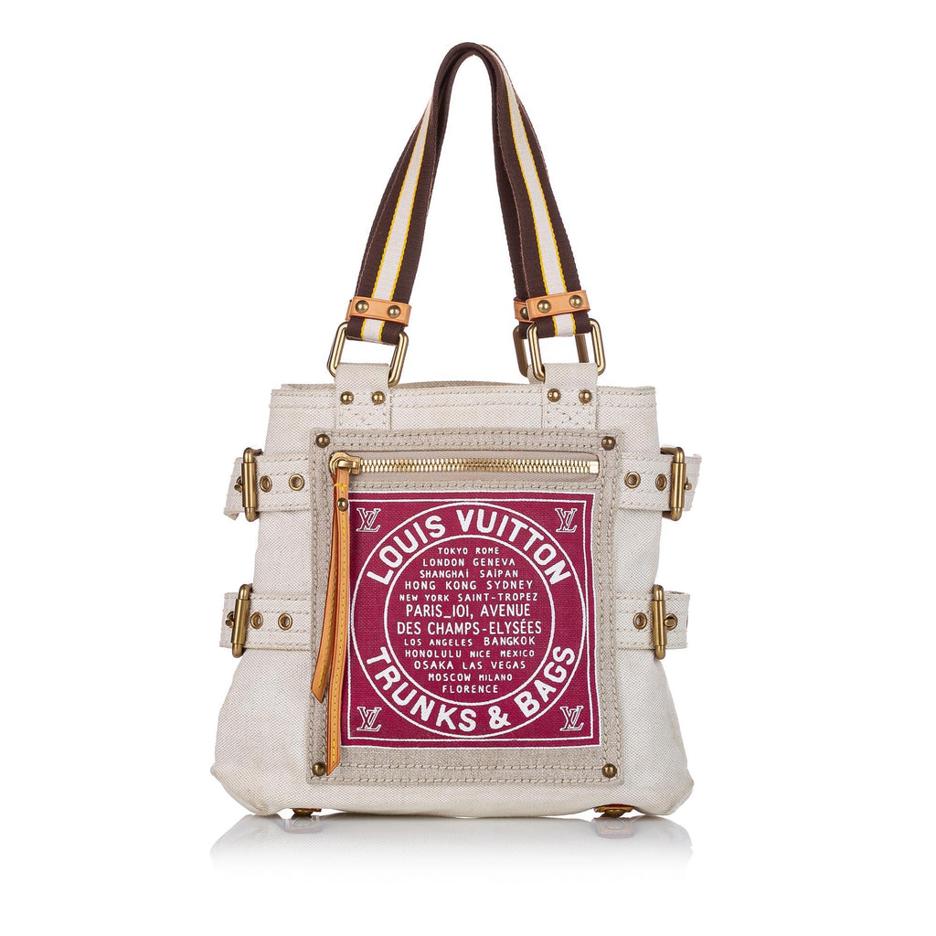Louis Vuitton Cabas Globe Shopper Trunks & Bags Pm Rouge