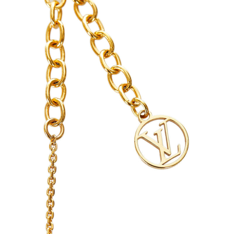 Louis Vuitton LV and Me Letter V Necklace (SHG-27038)