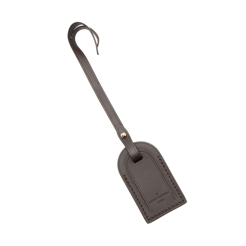 Louis Vuitton Leather Luggage Tag (SHF-22460) – LuxeDH