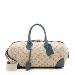 Louis Vuitton, Bags, Soldauthentic Louis Vuitton Denim Speedy Handbag