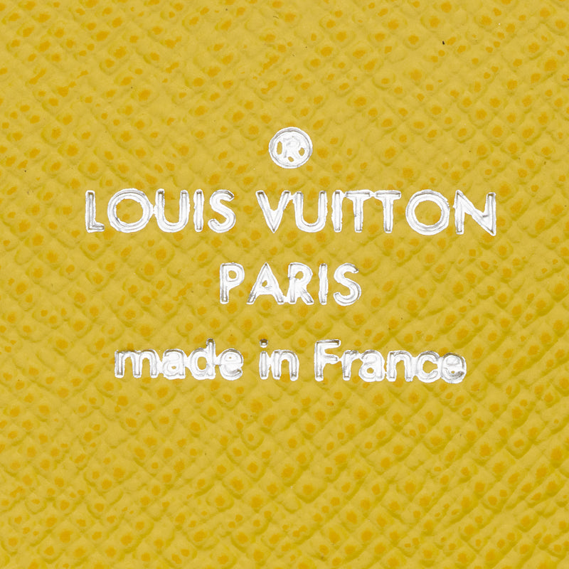 Louis Vuitton Blue And White Epi Tribal Mask Chain Wallet Silver Hardware,  2014 Available For Immediate Sale At Sotheby's