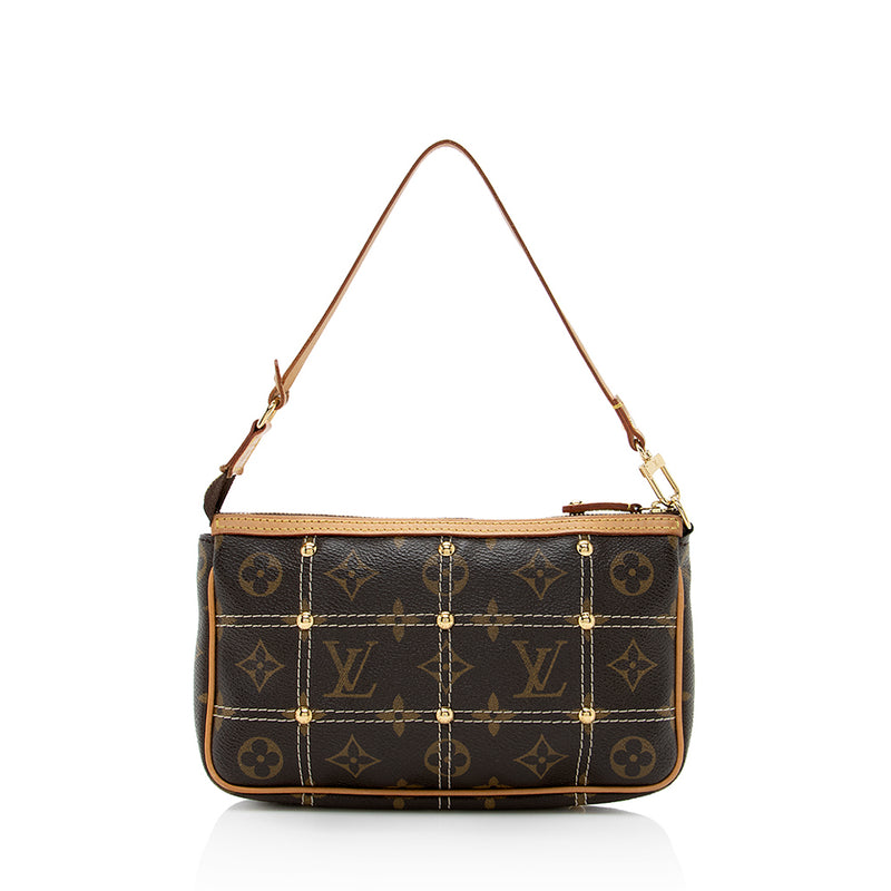 Louis Vuitton, Bags, Louis Vuitton Limited Edition Monogram Canvas  Riveting Bag