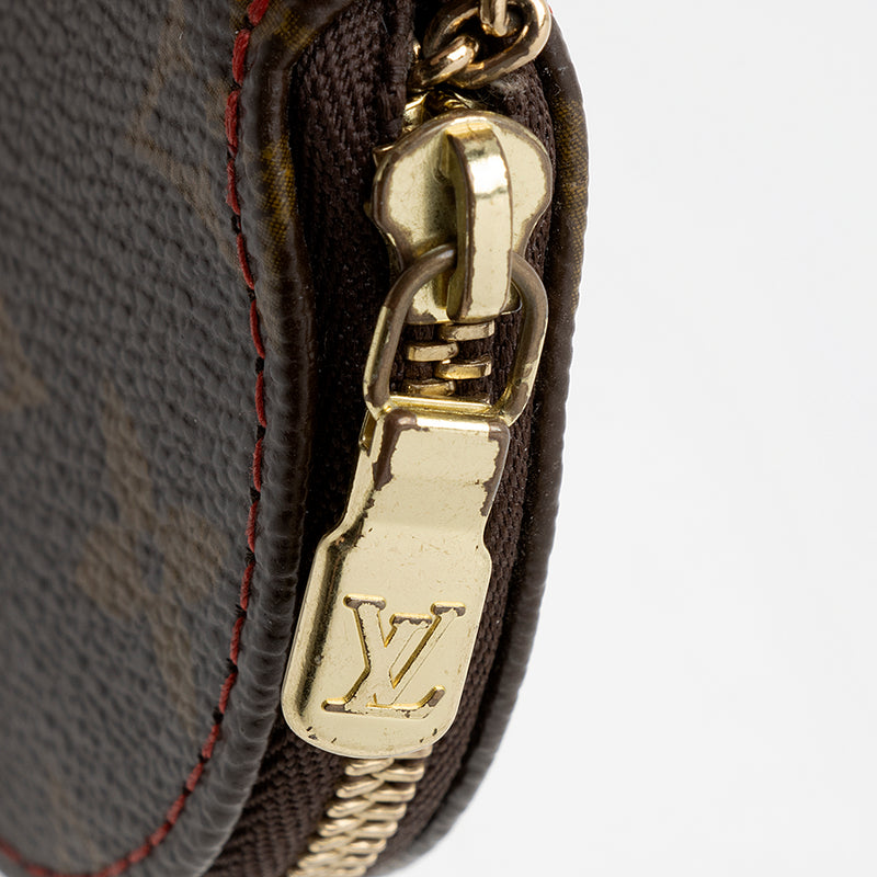 Louis Vuitton – Louis Vuitton Round Coin Purse Monogram Cerises