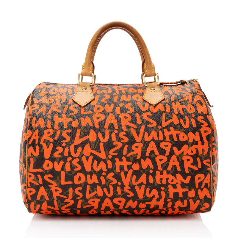 Louis Vuitton Neverfull Graffiti Orange