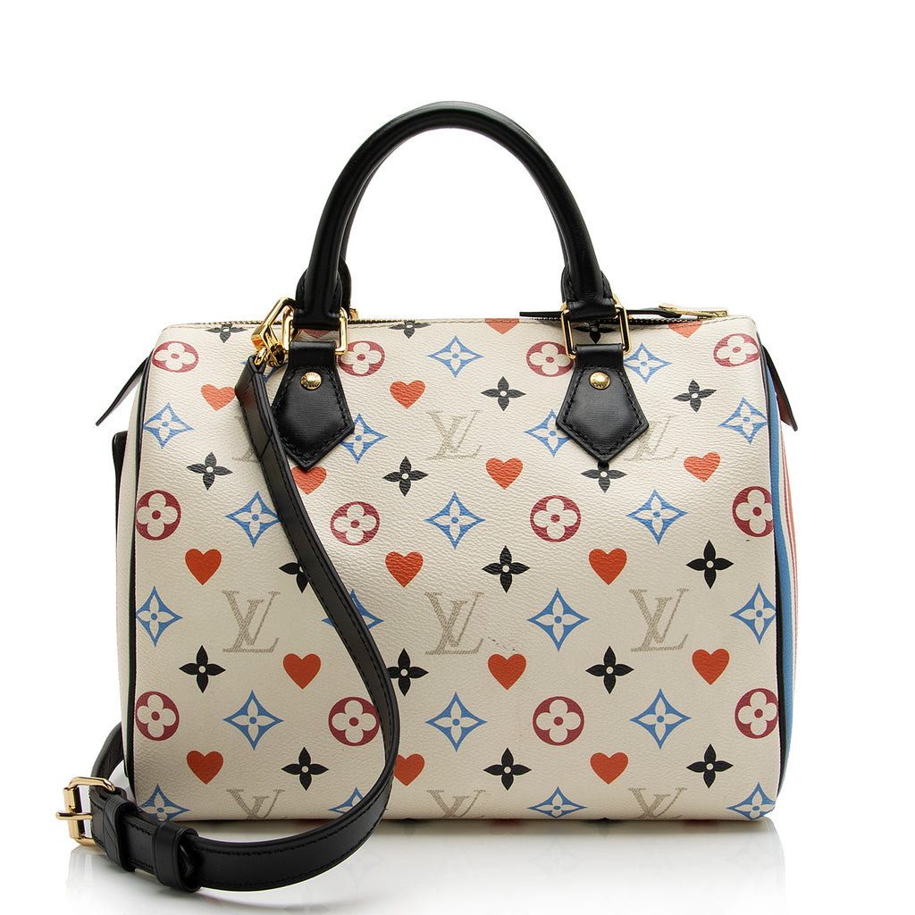 Speedy bandoulière cloth handbag Louis Vuitton Multicolour in