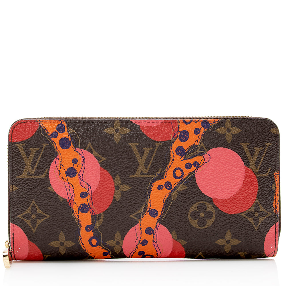 Louis Vuitton Limited Edition Monogram Ramages Zippy Wallet (SHF-15162 –  LuxeDH