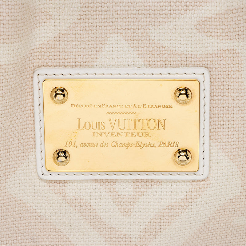 Louis Vuitton Limited Edition Canvas Beach Cabas PM Tote (SHF