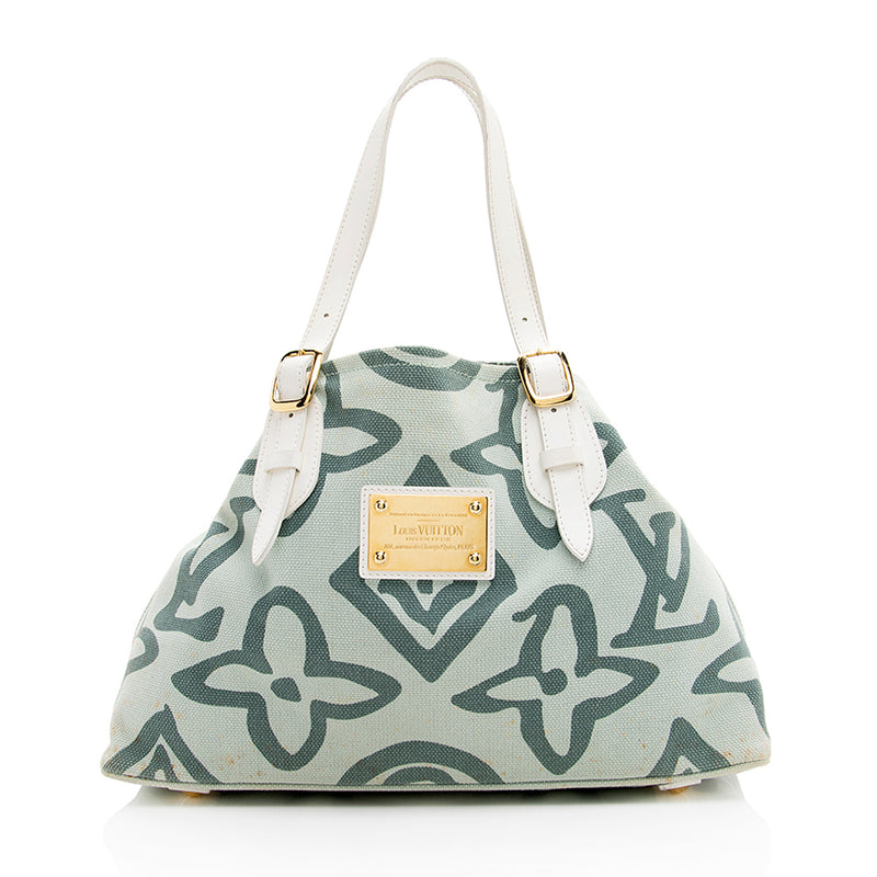 Louis Vuitton Limited Edition Menthe Tahitienne PM Cabas Tote Bag - Yoogi's  Closet