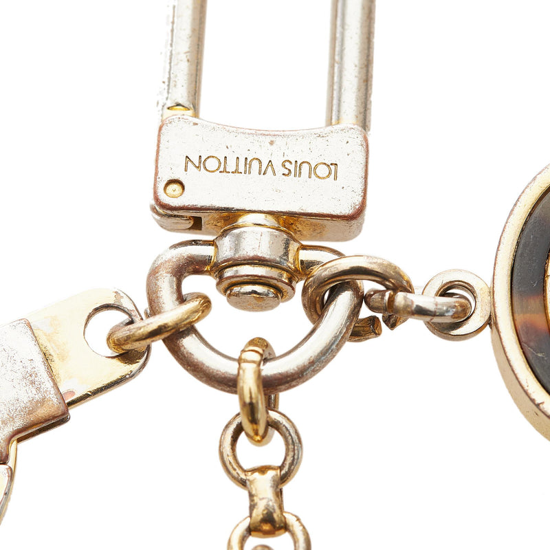 Louis Vuitton bag charm key ring Porte Clet LV Ox.M80218 from Japan