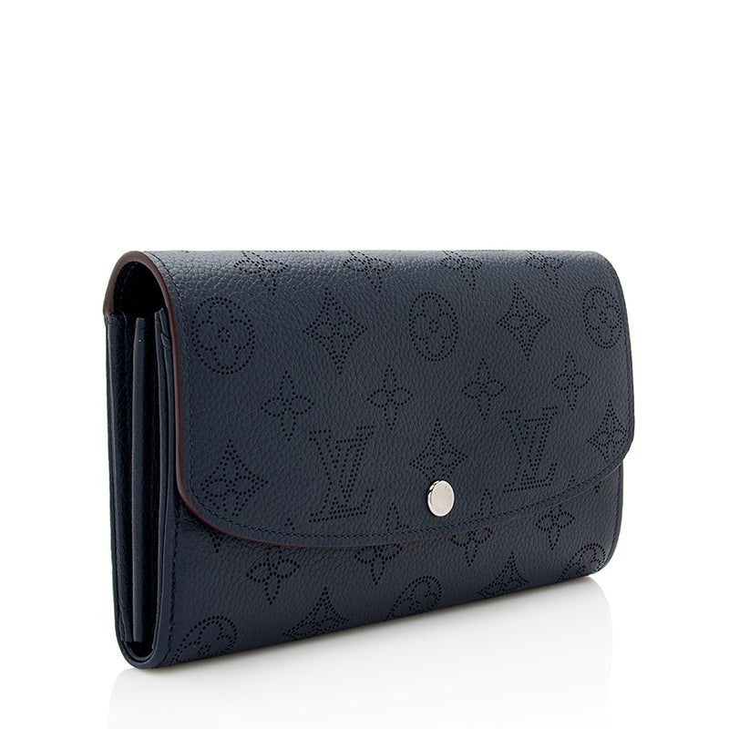Louis Vuitton Iris Wallet Black Mahina