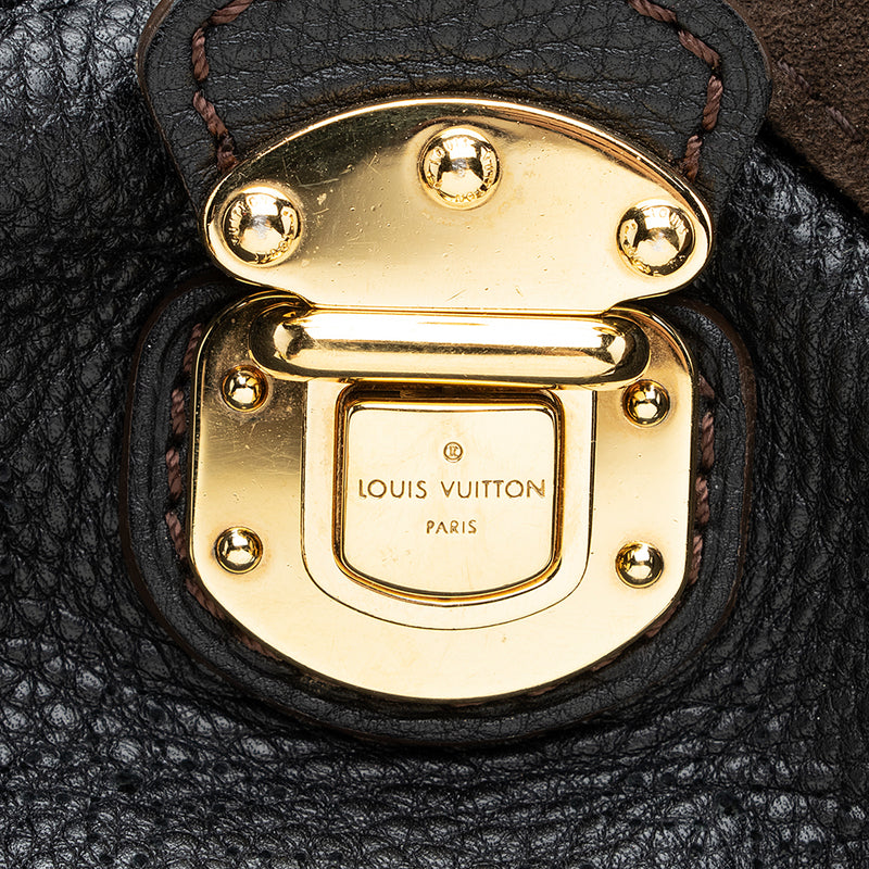 Louis Vuitton Mahina Leather L Hobo (SHF-f8hOUF) – LuxeDH