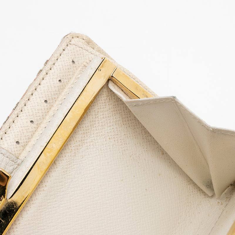 Louis Vuitton Authentic Mini Lin Wallet - $238 - From Vonna