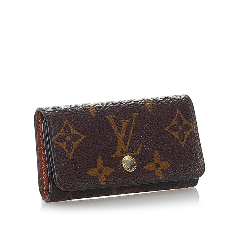 Louis Vuitton Brown Monogram 4 Key Holder