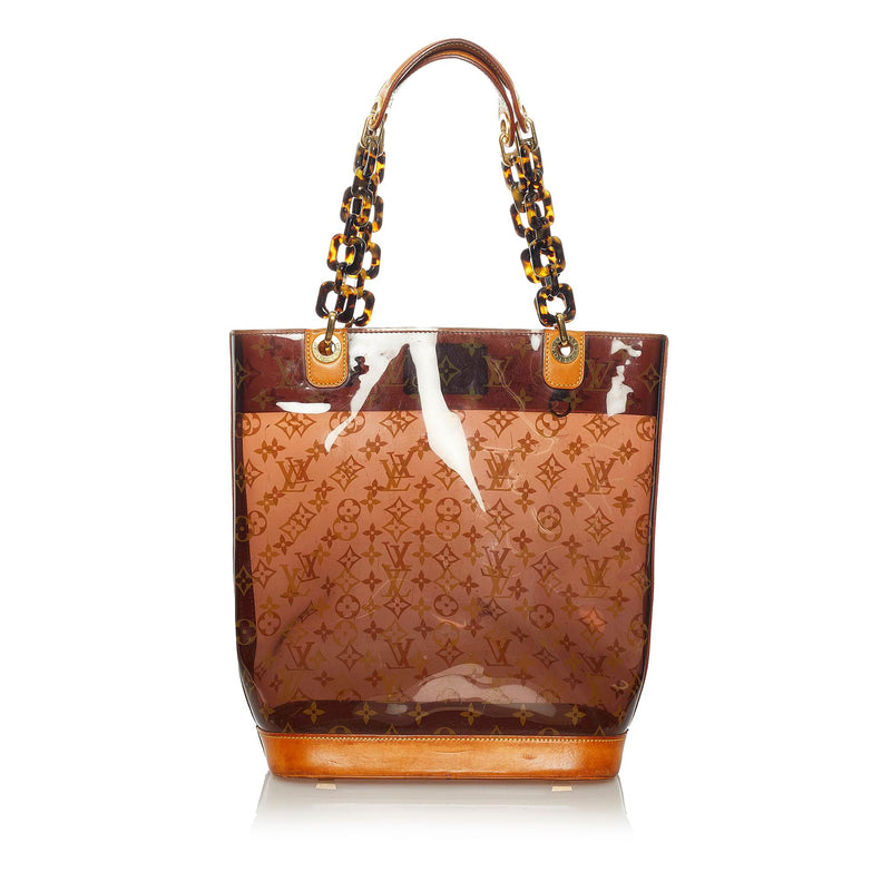 Louis Vuitton - Authenticated Ambre Handbag - Linen Brown for Women, Very Good Condition