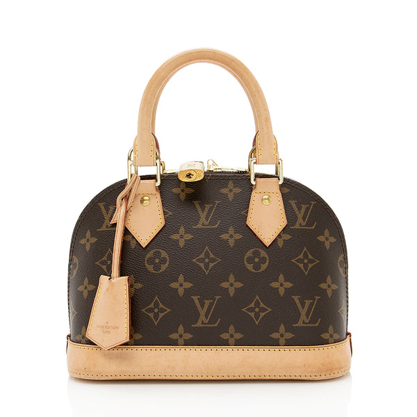 Louis Vuitton Monogram Canvas Alma BB Satchel (SHF-18579)