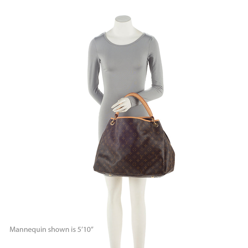 Louis Vuitton Monogram Canvas Artsy MM Shoulder Bag (SHF-21861
