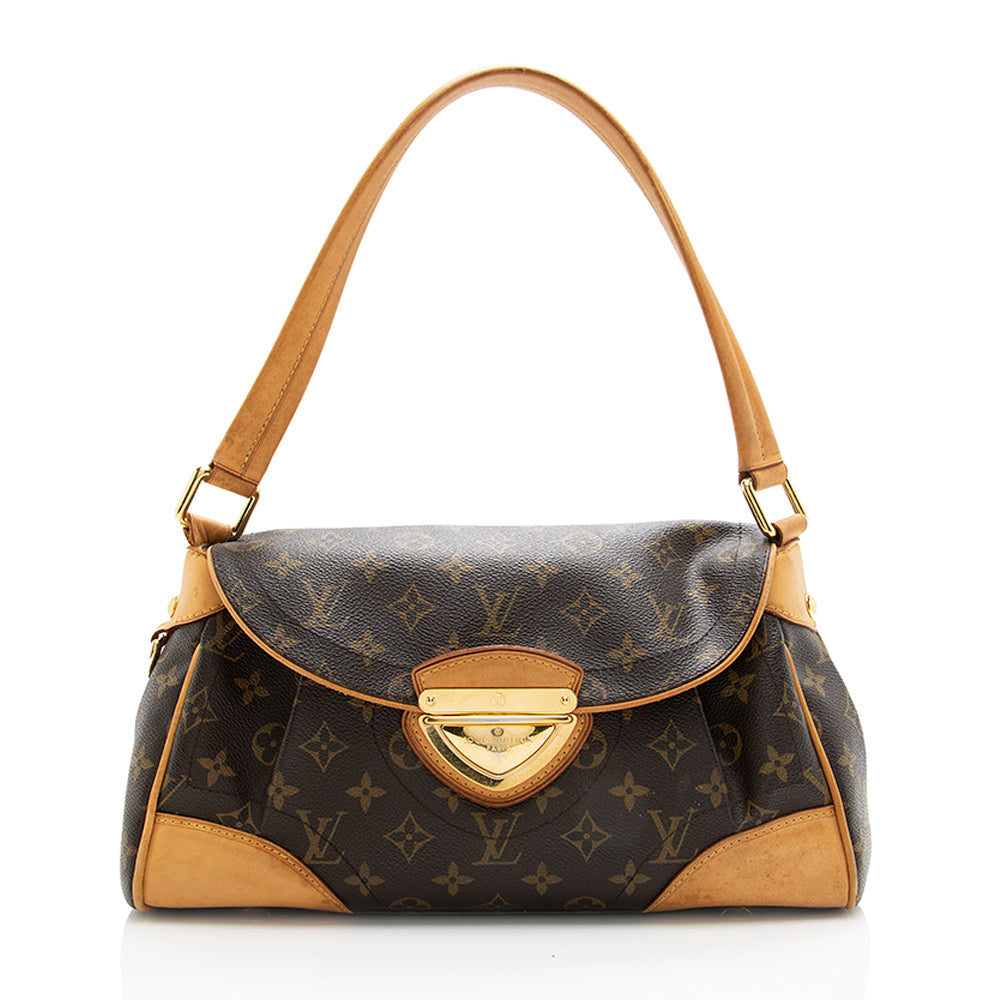 Louis Vuitton Monogram Canvas Beverly MM Shoulder Bag (SHF-18114