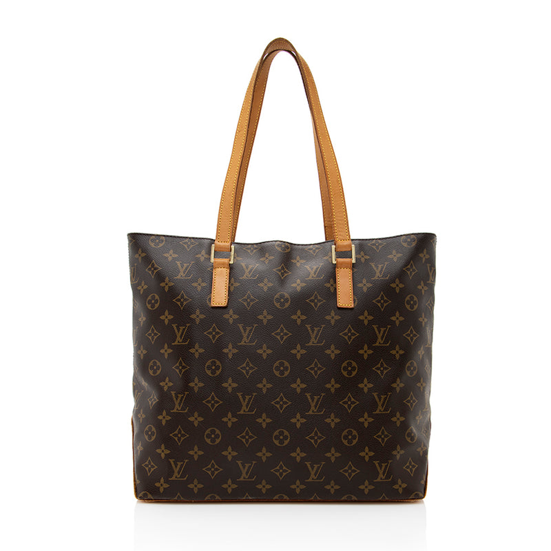 Louis Vuitton Monogram Canvas Cabas Mezzo Tote (SHF-18417)