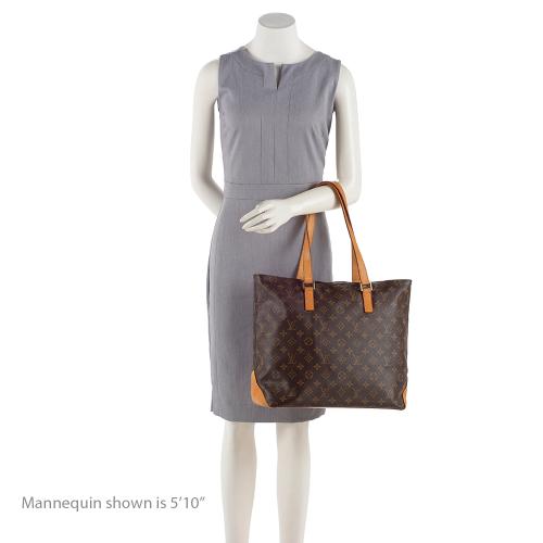 Louis Vuitton Monogram Canvas Cabas Mezzo Tote (SHF-18417)