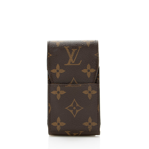 Louis Vuitton Monogram Canvas Cigarette Case (SHF-18545)