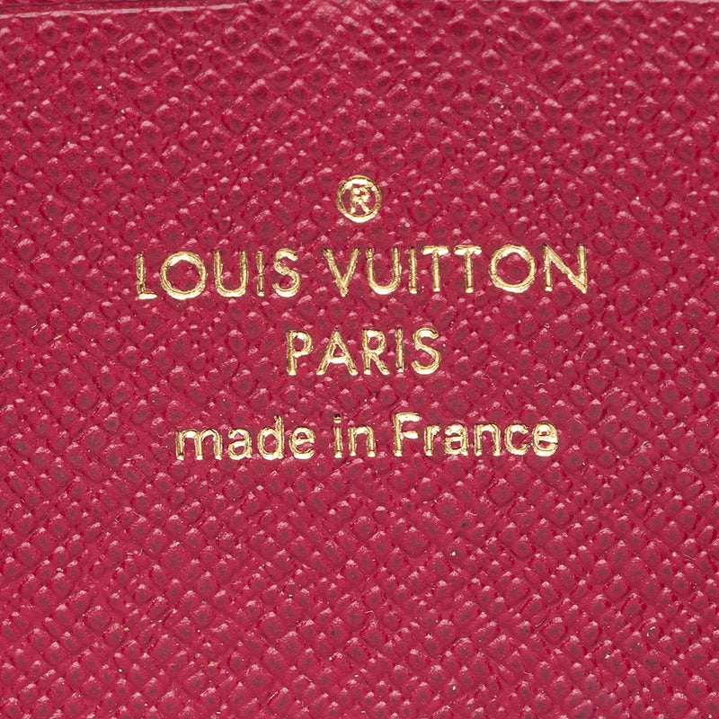 Louis Vuitton Monogram Canvas Clemence Wallet (SHF-20932)