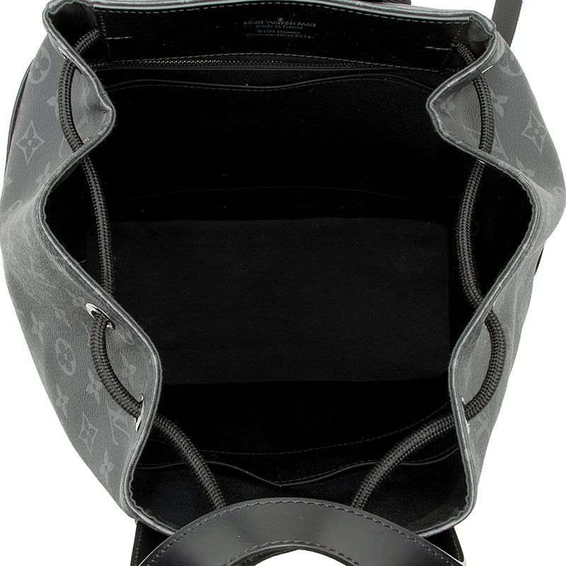 Louis Vuitton Monogram Eclipse Canvas Explorer Backpack Louis