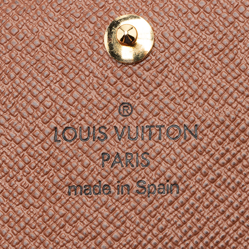 Louis Vuitton Monogram Coated Canvas Double-Sided Business Card Holder