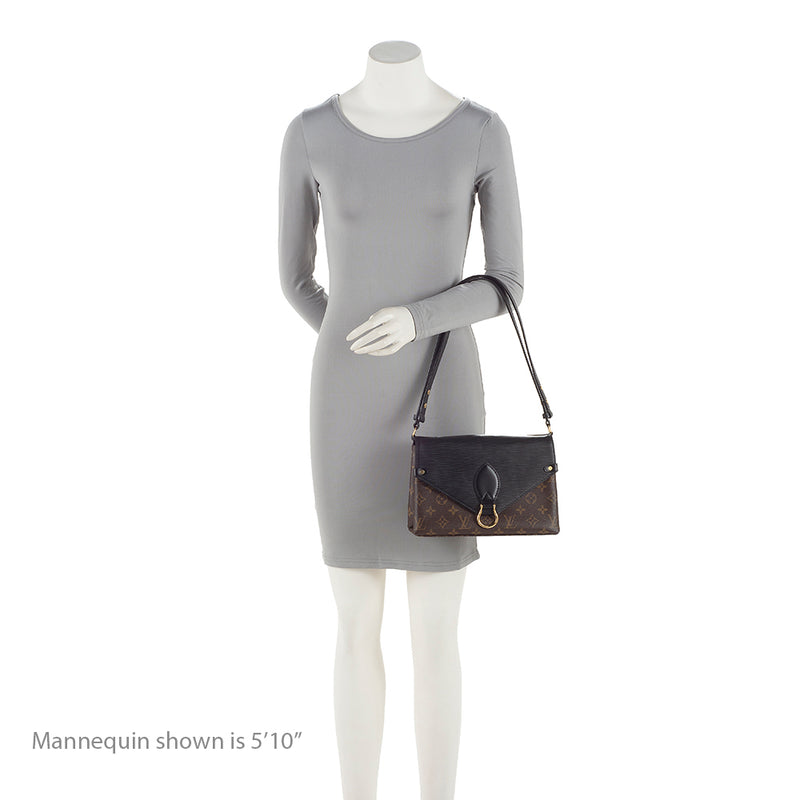 Louis Vuitton - Authenticated Saint Michel Handbag - Leather Red Plain for Women, Very Good Condition