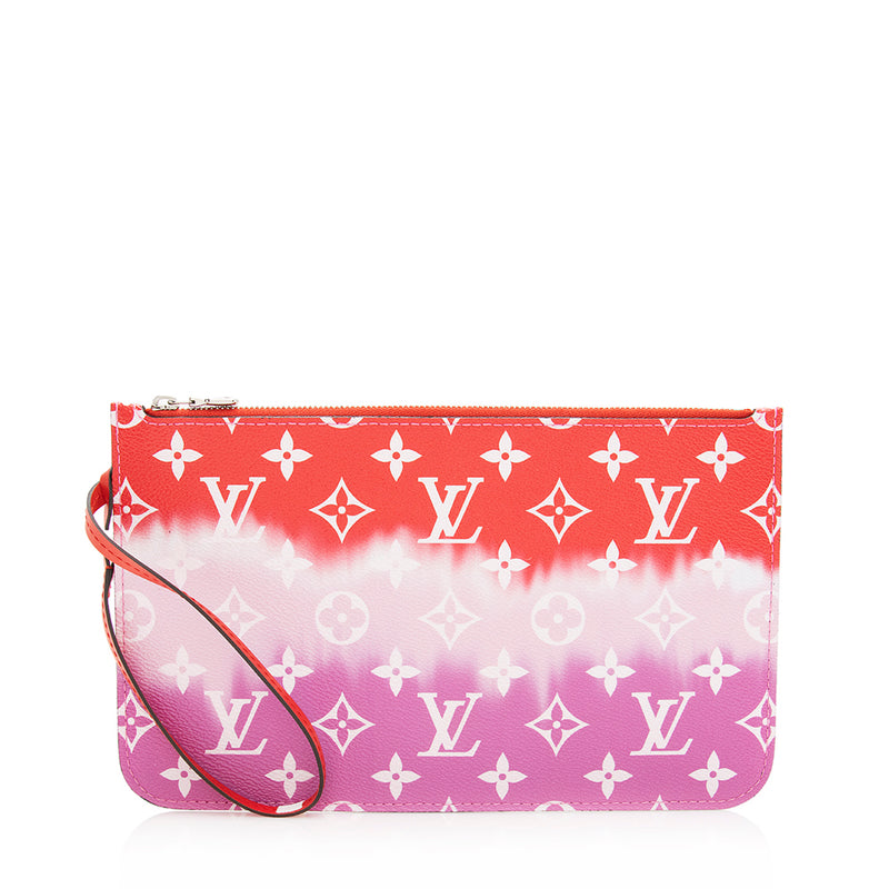 Louis Vuitton Escale Pouch Pochette Pink from Neverfull MM, New