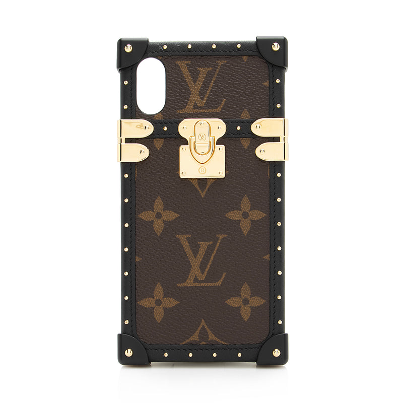 Shop Louis Vuitton MONOGRAM Monogram Leather Logo Smart Phone