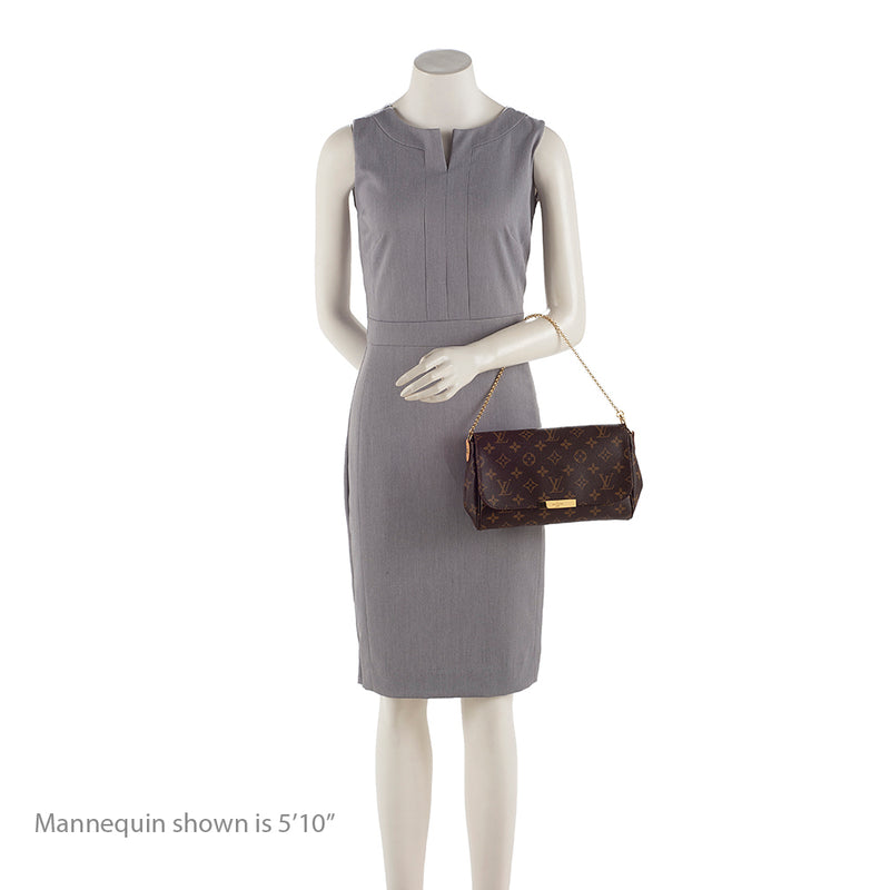Louis Vuitton Monogram Canvas Favorite MM Shoulder Bag (SHF-20105) – LuxeDH