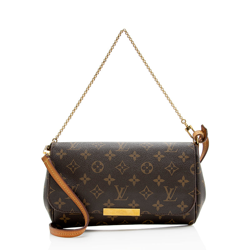 Louis Vuitton, Bags, Louis Vuitton Crossbody Flap Favorite Mm Brown  Monogram Shoulder Bag With Tags