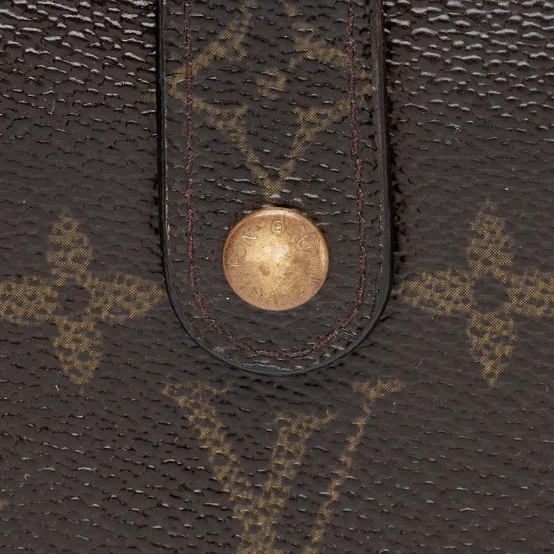 Louis Vuitton Monogram Canvas French Purse Wallet - FINAL SALE (SHF-15016)