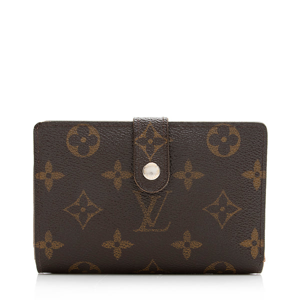 Louis Vuitton Monogram Canvas French Purse Wallet (SHF-21378)