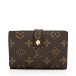 Louis Vuitton Monogram Canvas French Wallet (SHF-21172)