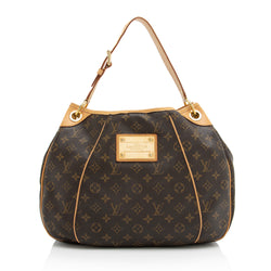 Louis Vuitton Brown, Pattern Print Monogram Galleria PM