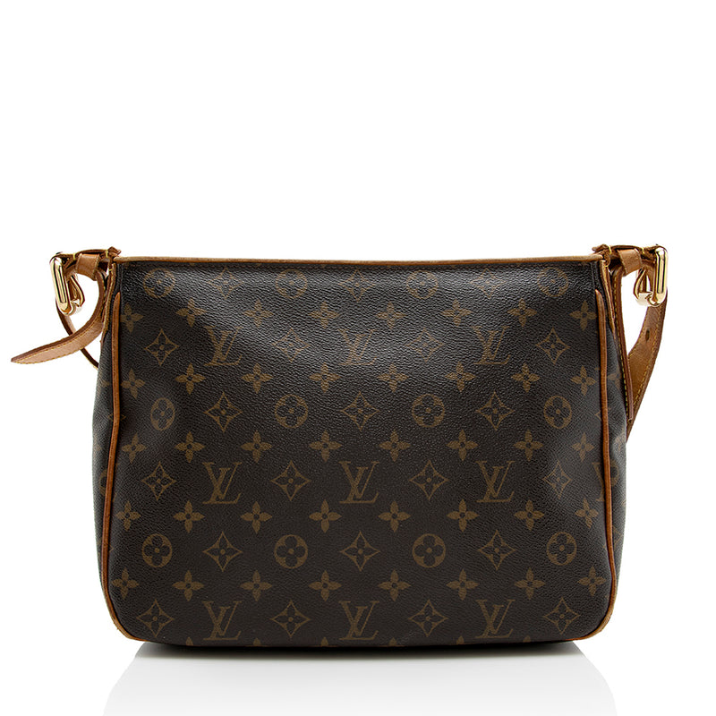 Louis Vuitton Looping Gm Brown Canvas Handbag (Pre-Owned)