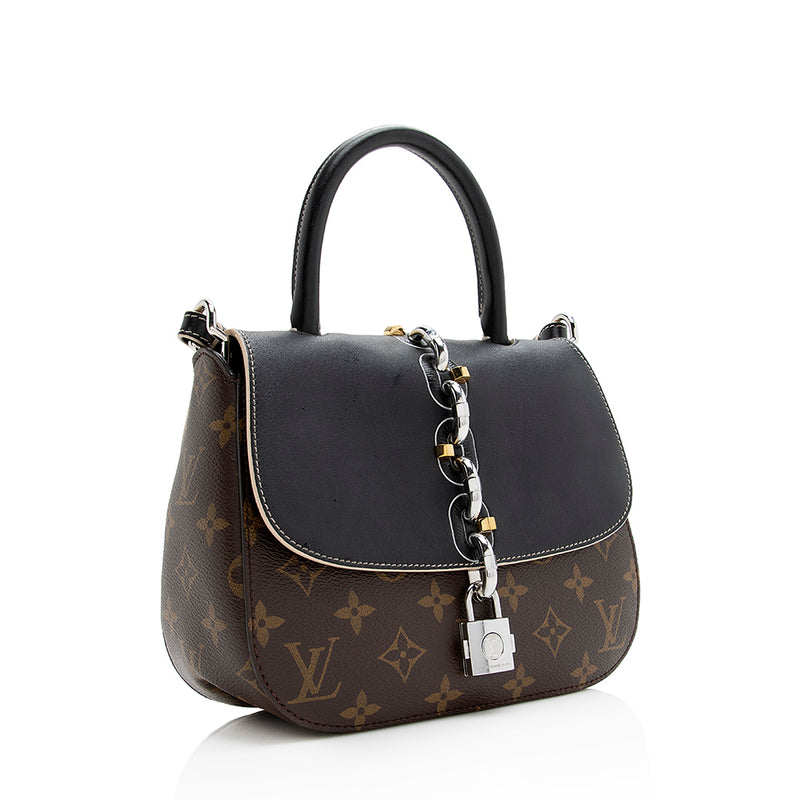 louis vuitton small black purse with chain