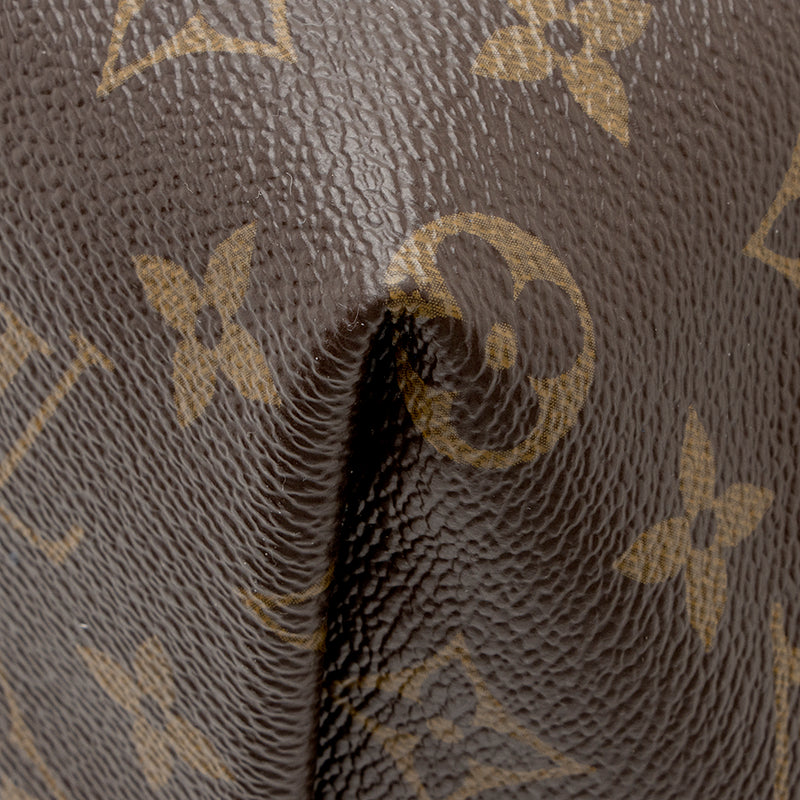 Louis Vuitton Iena Mm Brown Monogram Canvas Tote - MyDesignerly